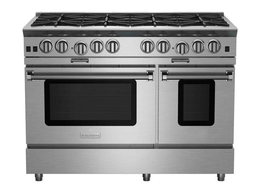 BlueStar - 6.9 cu. ft Gas Range in Stainless - BSP488B