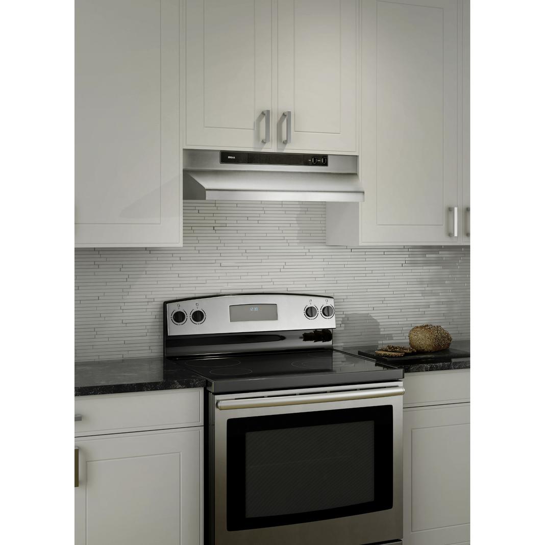Broan - 30 Inch 260 CFM Under Cabinet Range Vent in Stainless - BU330SS