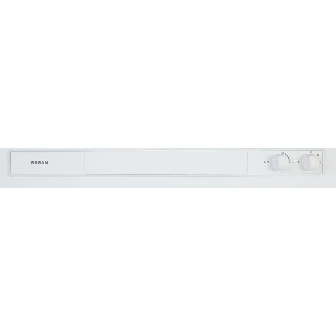 Broan - 30 Inch 260 CFM Under Cabinet Range Vent in White - BU330WW