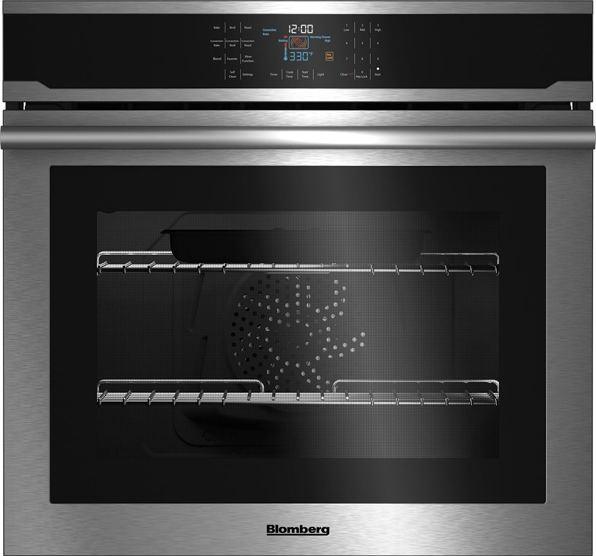 Blomberg - 5.7 cu. ft Single Wall Oven in Stainless - BWOS30200SS