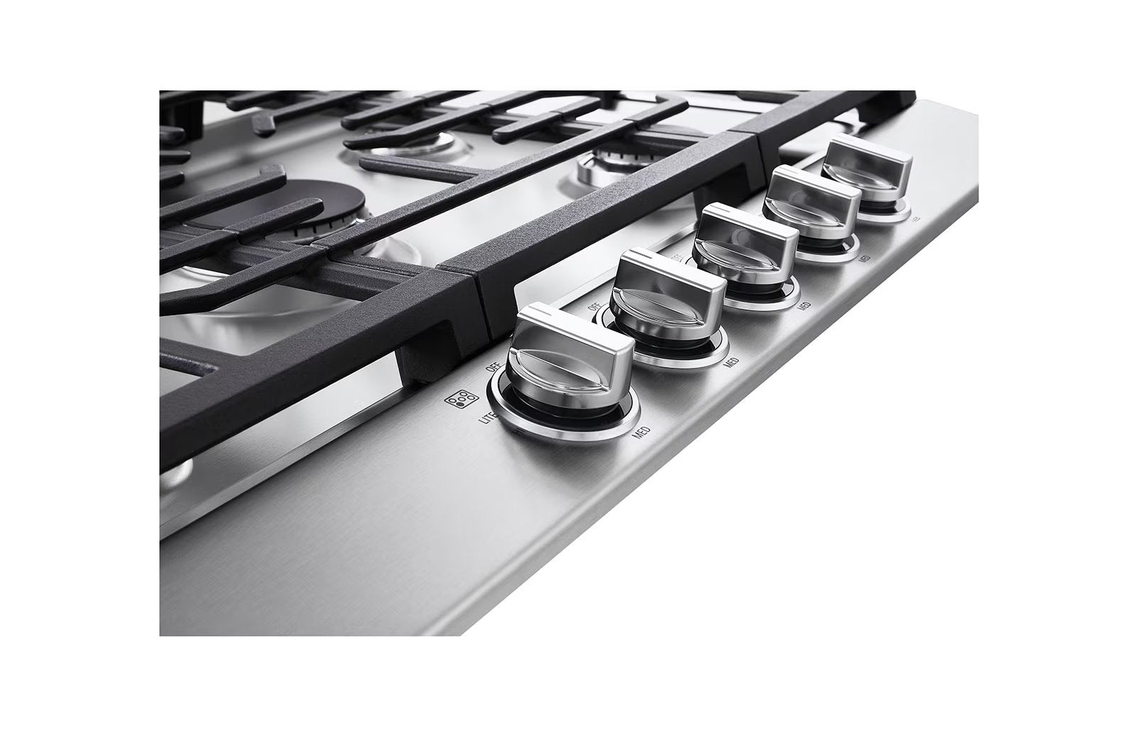 LG - 30 inch wide Gas Cooktop in Stainless - CBGJ3023S