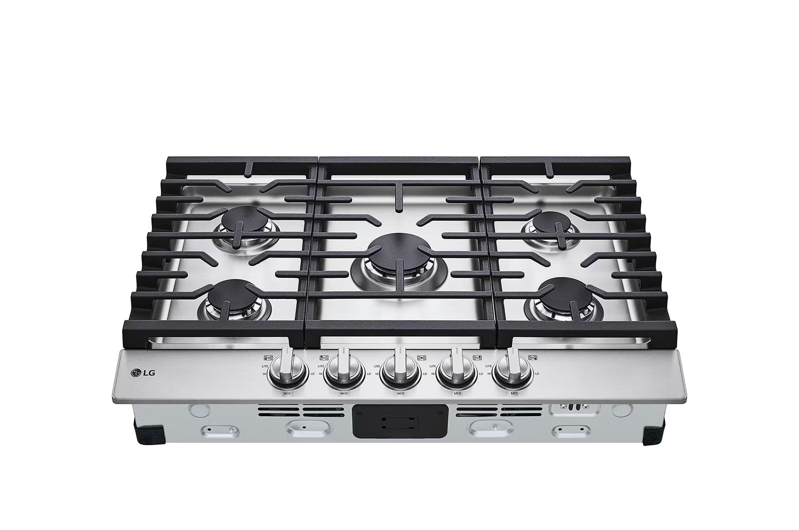LG - 30 inch wide Gas Cooktop in Stainless - CBGJ3023S