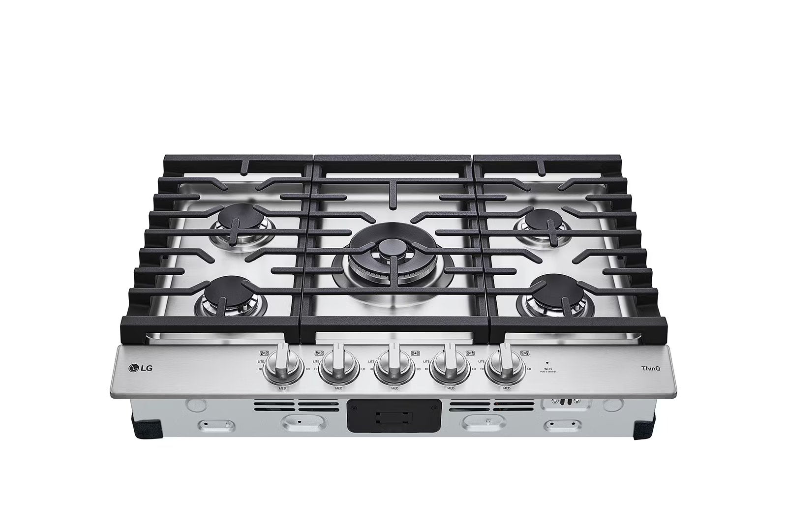 LG - 30 inch wide Gas Cooktop in Stainless - CBGJ3027S
