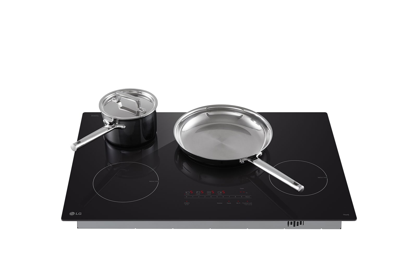 LG - 30.75 Inch Induction Cooktop in Black - CBIH3013B