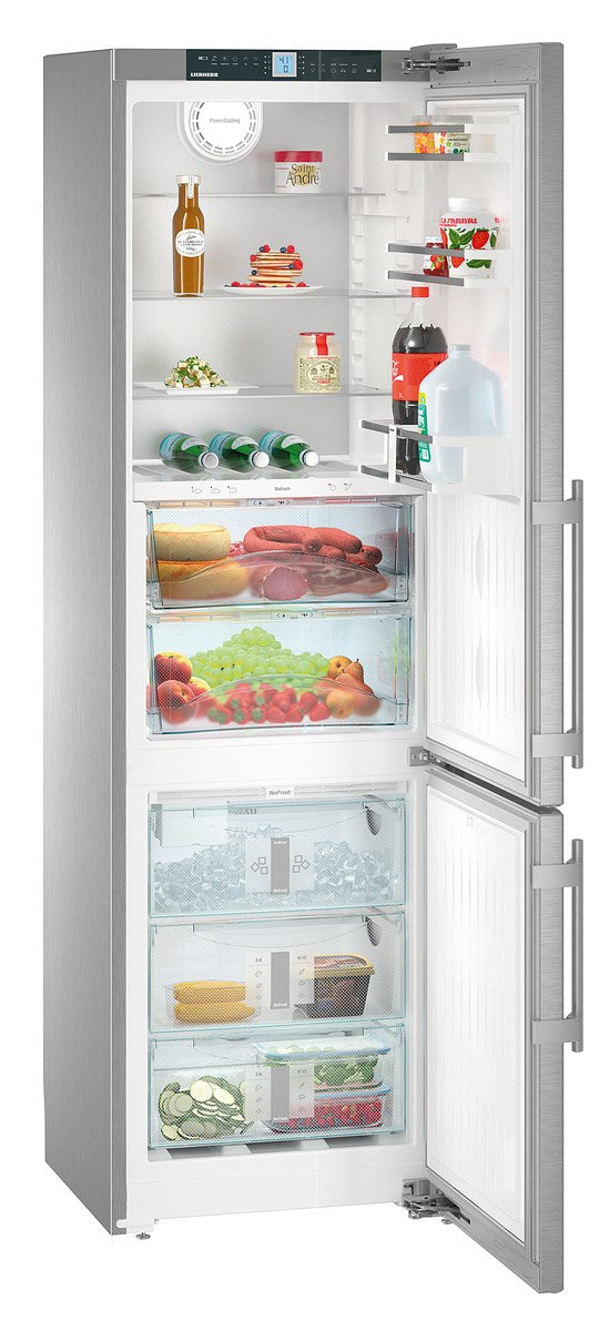 Liebherr - 23.625 Inch 11.9 cu. ft Bottom Mount Refrigerator in Stainless - CBS1360