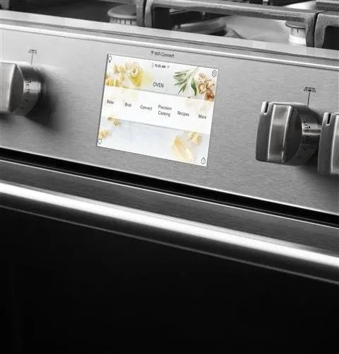 Café - 5.7 cu. ft Dual Fuel Range in Platinum - CC2S900M2NS5