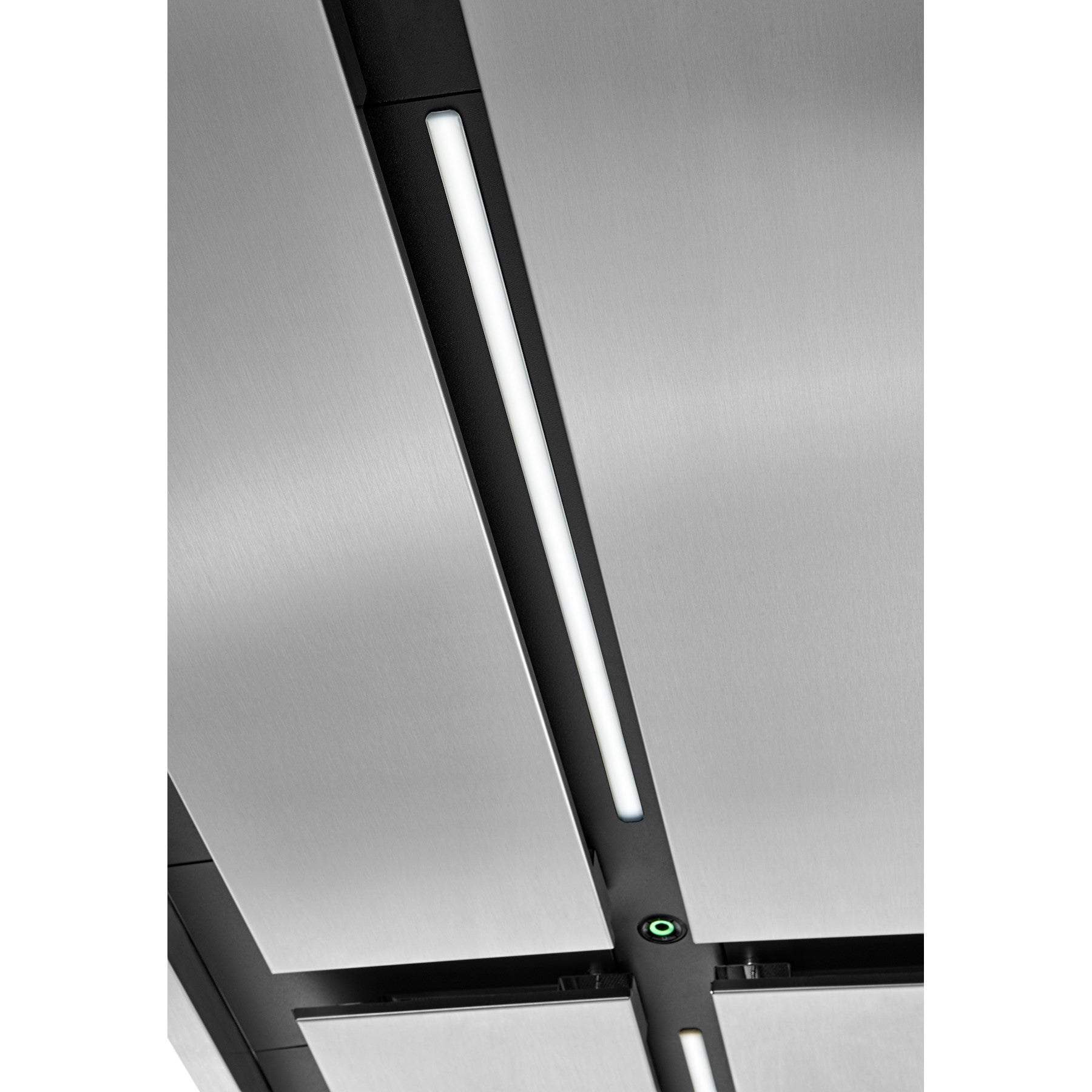 Best - 63.5 Inch Ceiling Mounted Range Hood Vent in Stainless - CC34E63SB