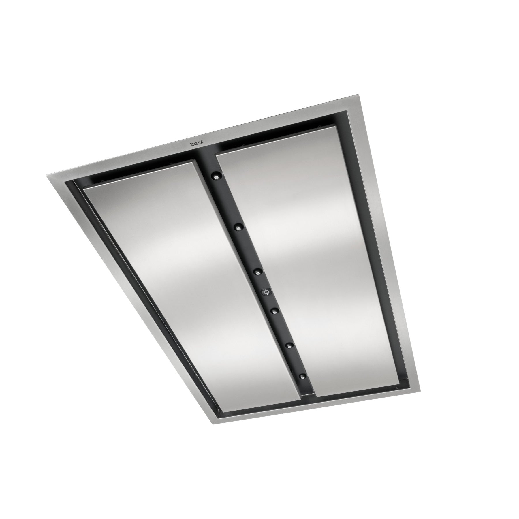 Best - 43.38 Inch 800 CFM Ceiling Mounted Range Hood Vent in Stainless - CC34IQSB