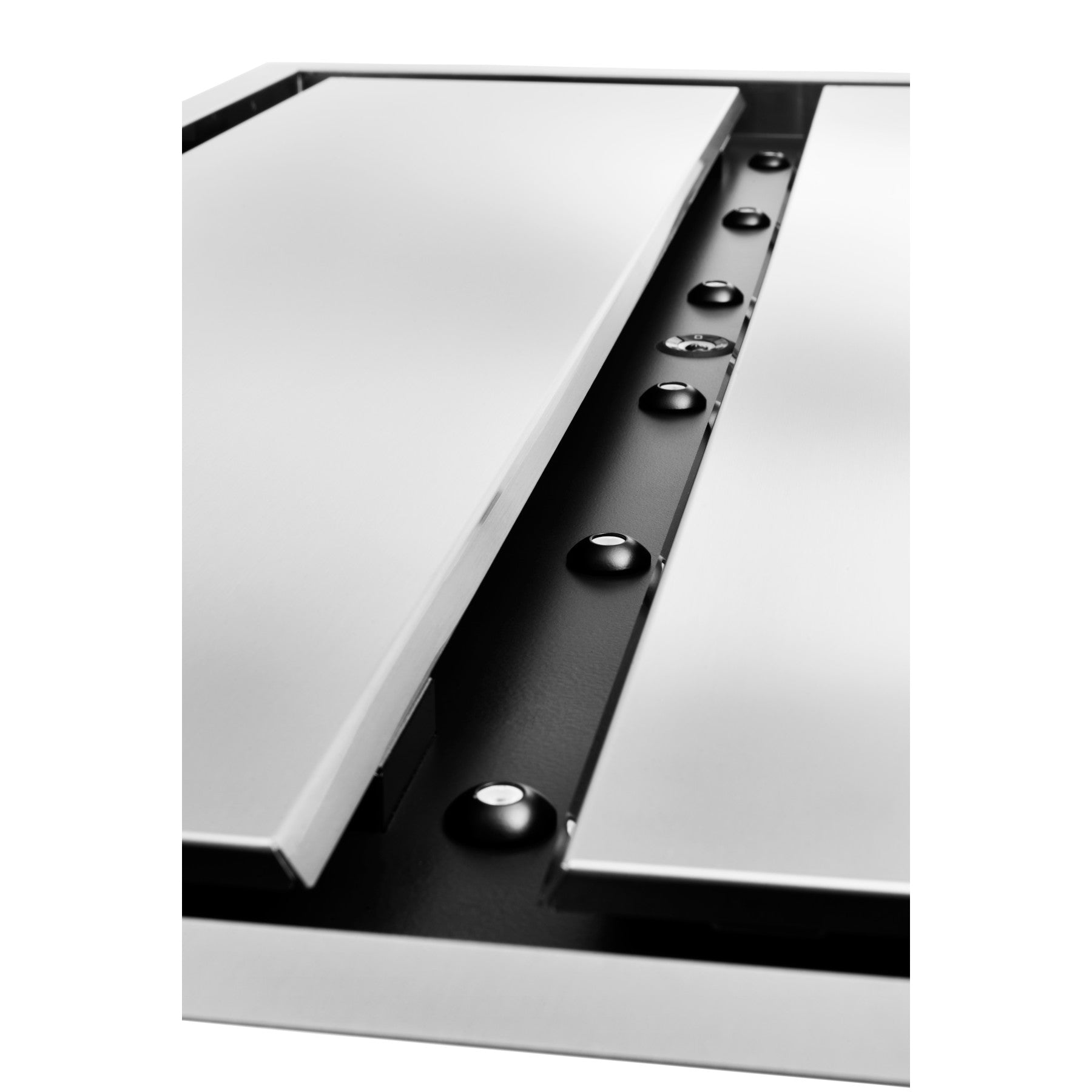 Best - 43.38 Inch 800 CFM Ceiling Mounted Range Hood Vent in Stainless - CC34IQSB