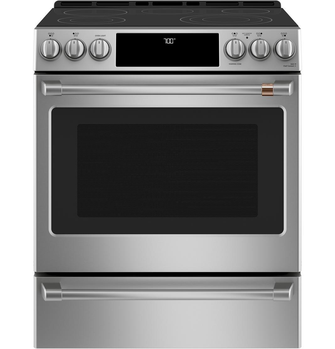 Café - 5.7 cu. ft Electric Range in Stainless - CCES700P2MS1