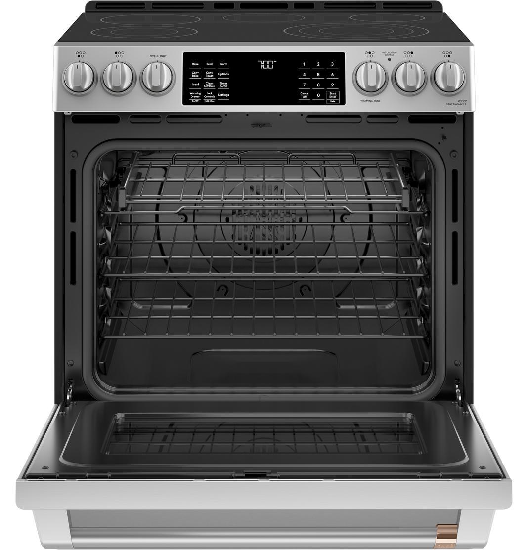 Café - 5.7 cu. ft Electric Range in Stainless - CCES700P2MS1