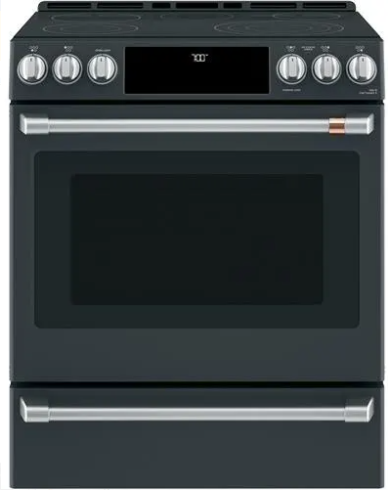 Café - 29 Inch 5.7 cu. ft Electric Range in Black - CCES700P3MD1