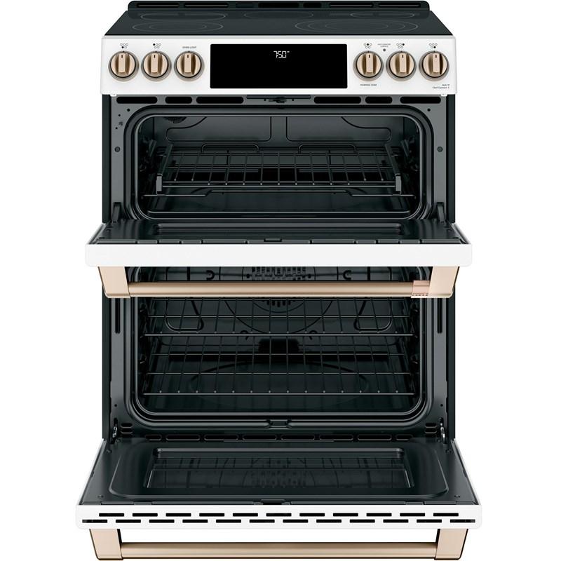 Café - 6.7 cu. ft Electric Range in White - CCES750P4MW2