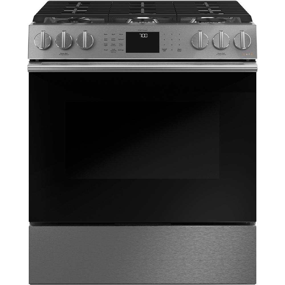 Café - 5.6 cu. ft Gas Range in Platinum - CCGS700M2NS5