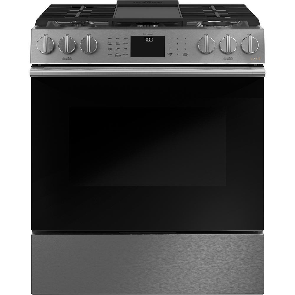 Café - 5.6 cu. ft Gas Range in Platinum - CCGS700M2NS5