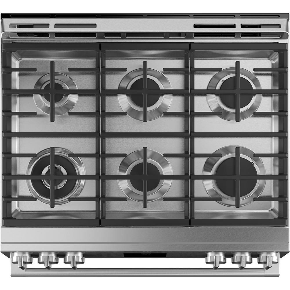 Café - 5.6 cu. ft Gas Range in Platinum - CCGS700M2NS5