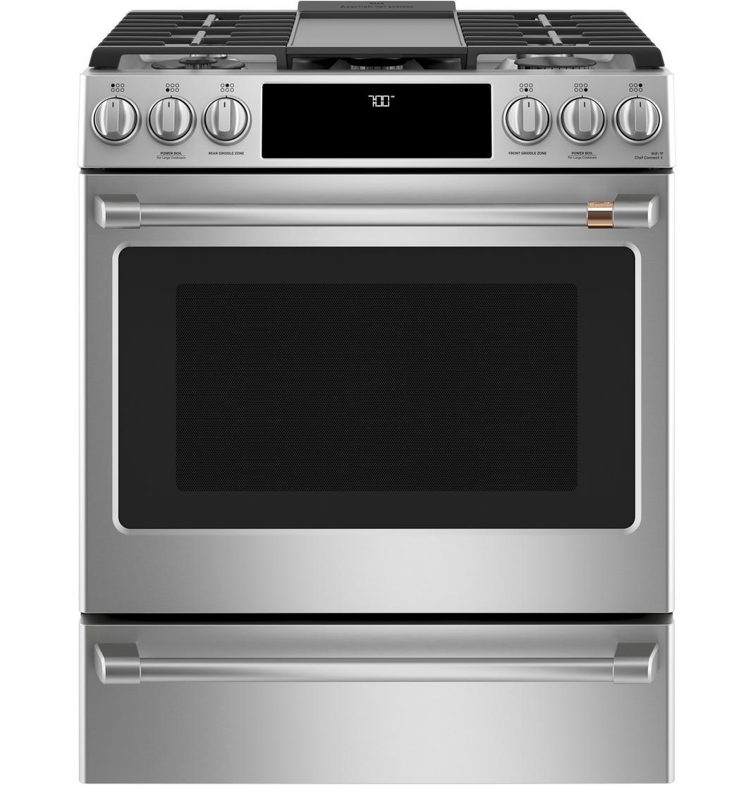 Café - 5.6 cu. ft Gas Range in Stainless - CCGS700P2MS1