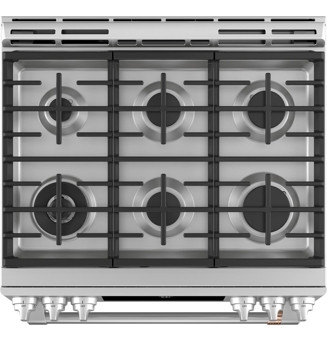 Café - 5.6 cu. ft Gas Range in Stainless - CCGS700P2MS1