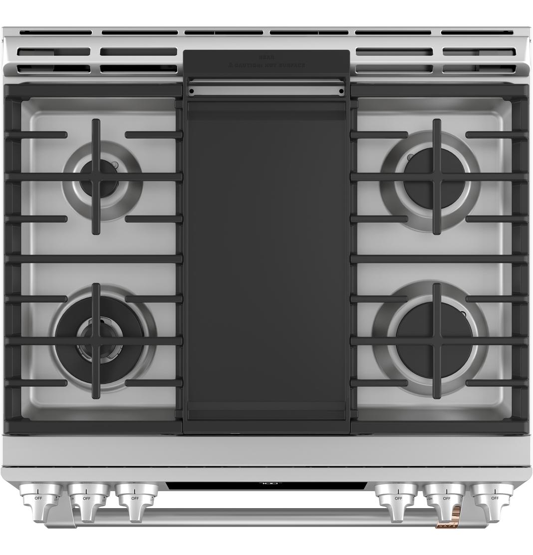 Café - 5.6 cu. ft Gas Range in Stainless - CCGS700P2MS1