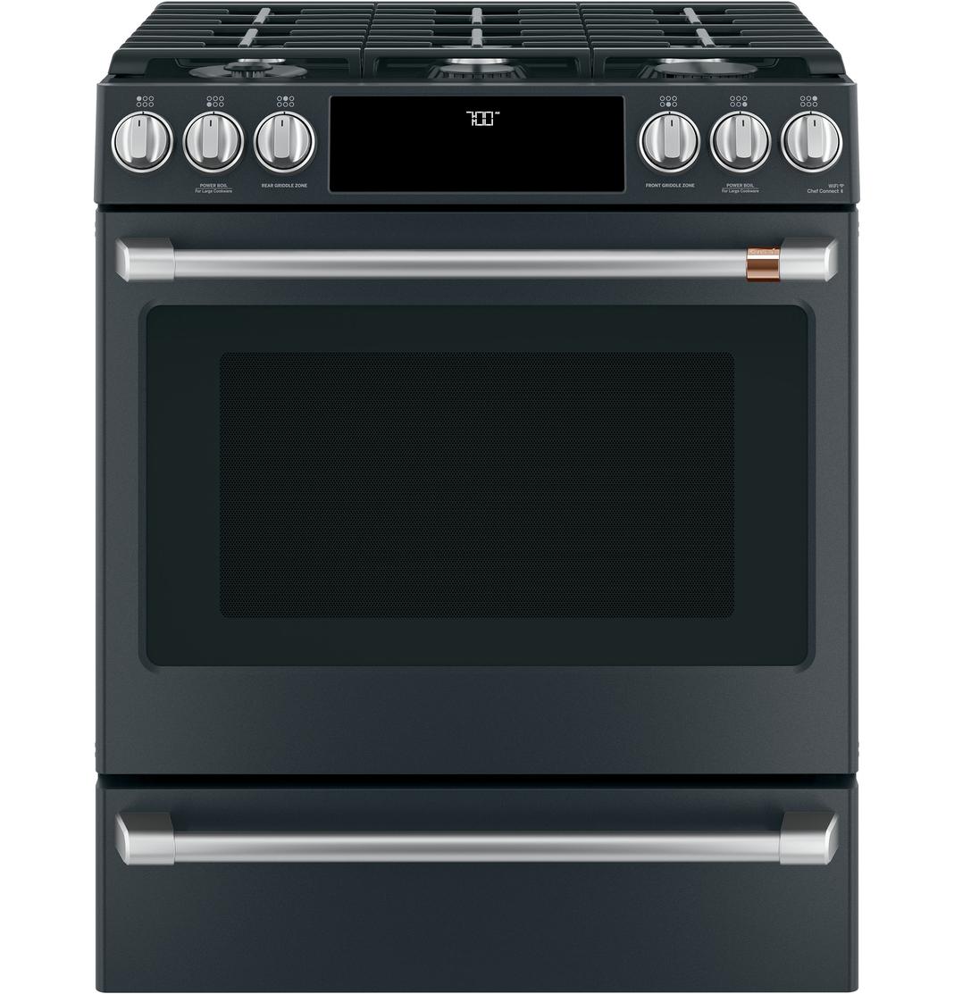 Café - 5.6 cu. ft Gas Range in Black - CCGS700P3MD1