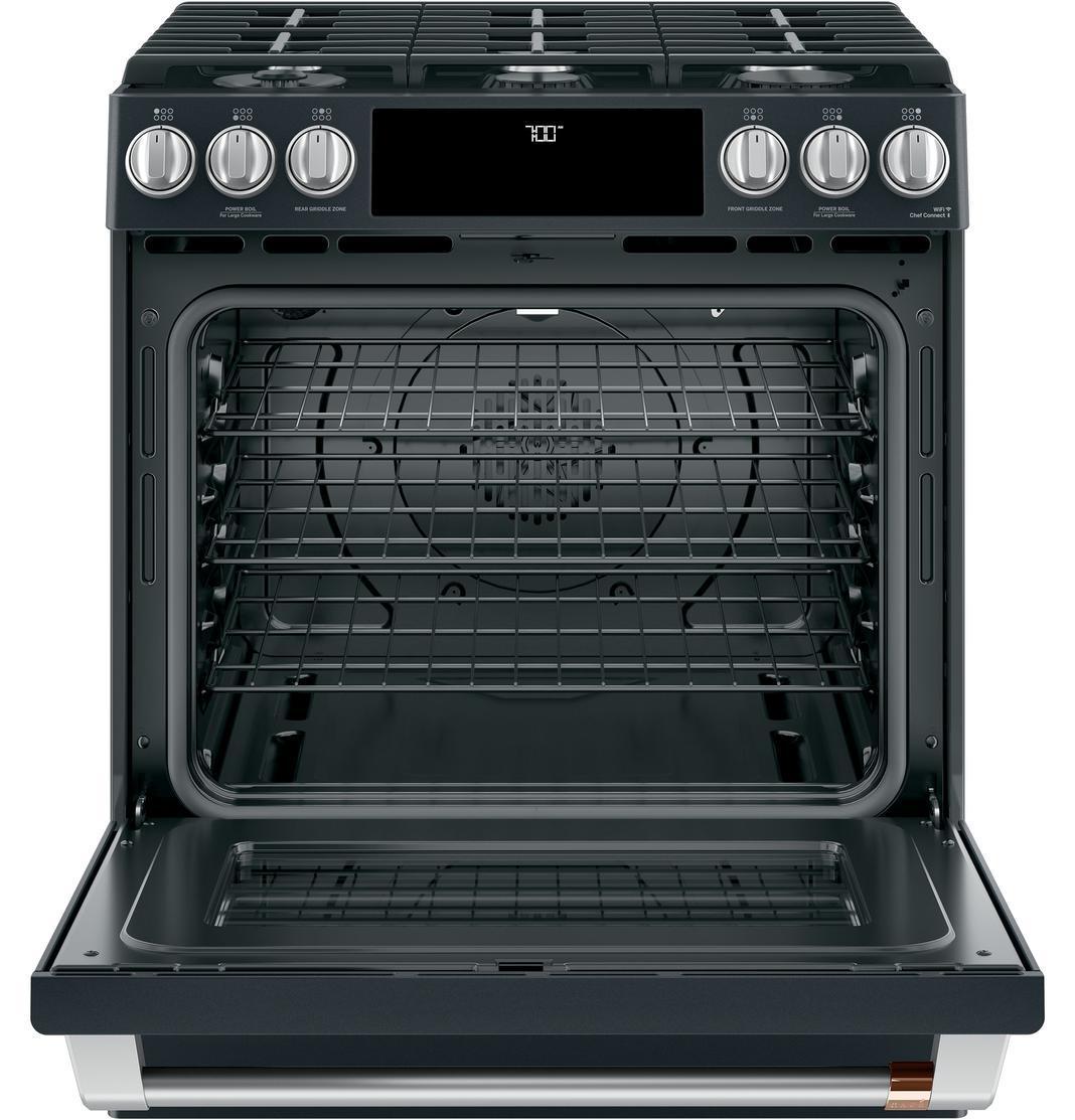 Café - 5.6 cu. ft Gas Range in Black - CCGS700P3MD1