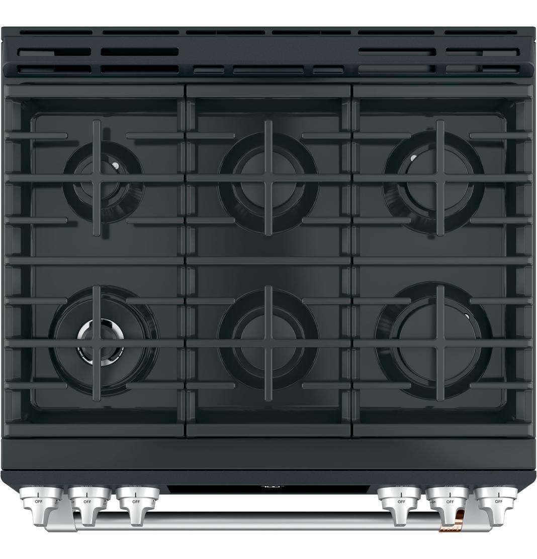 Café - 5.6 cu. ft Gas Range in Black - CCGS700P3MD1