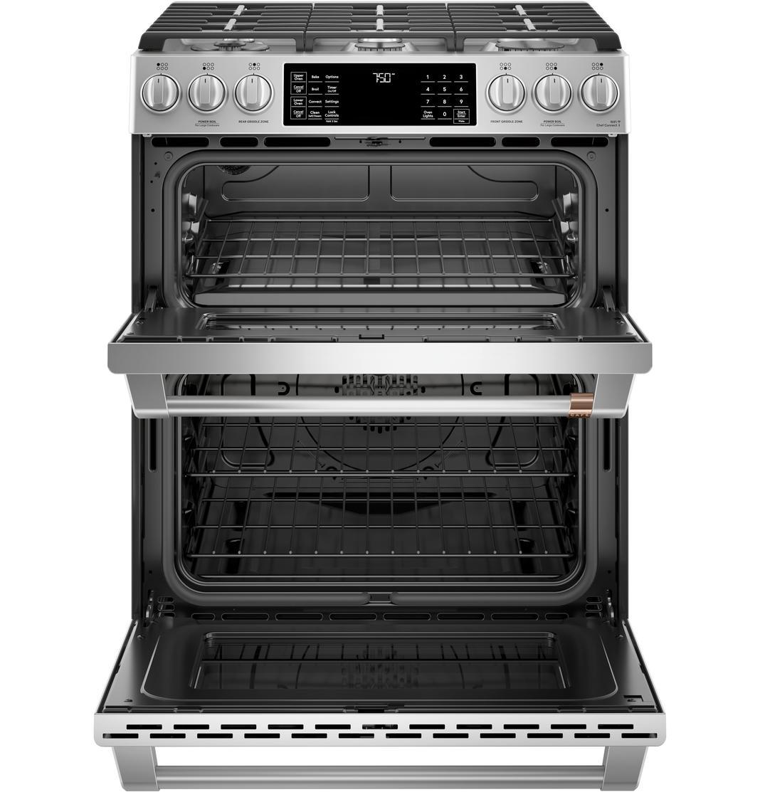 Café - 6.7 cu. ft Gas Range in Stainless - CCGS750P2MS1