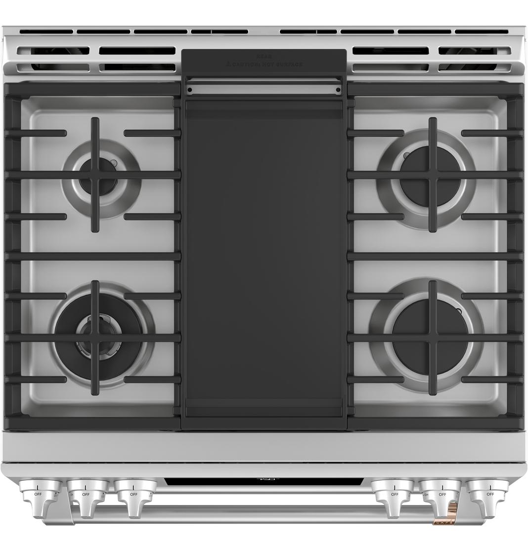 Café - 6.7 cu. ft Gas Range in Stainless - CCGS750P2MS1