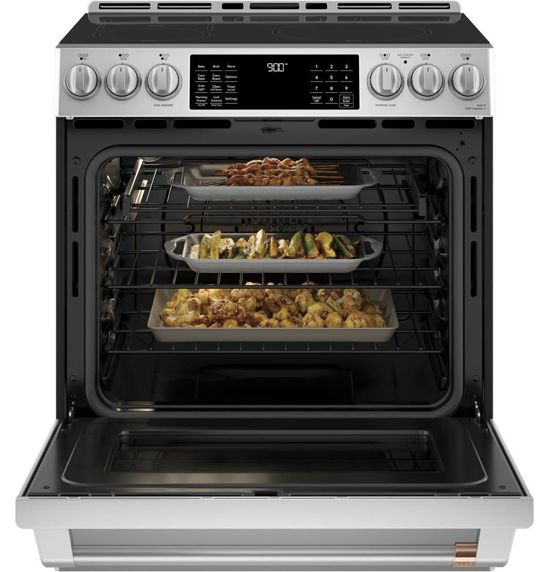 Café - 5.7 cu. ft Induction Range in Stainless - CCHS900P2MS1