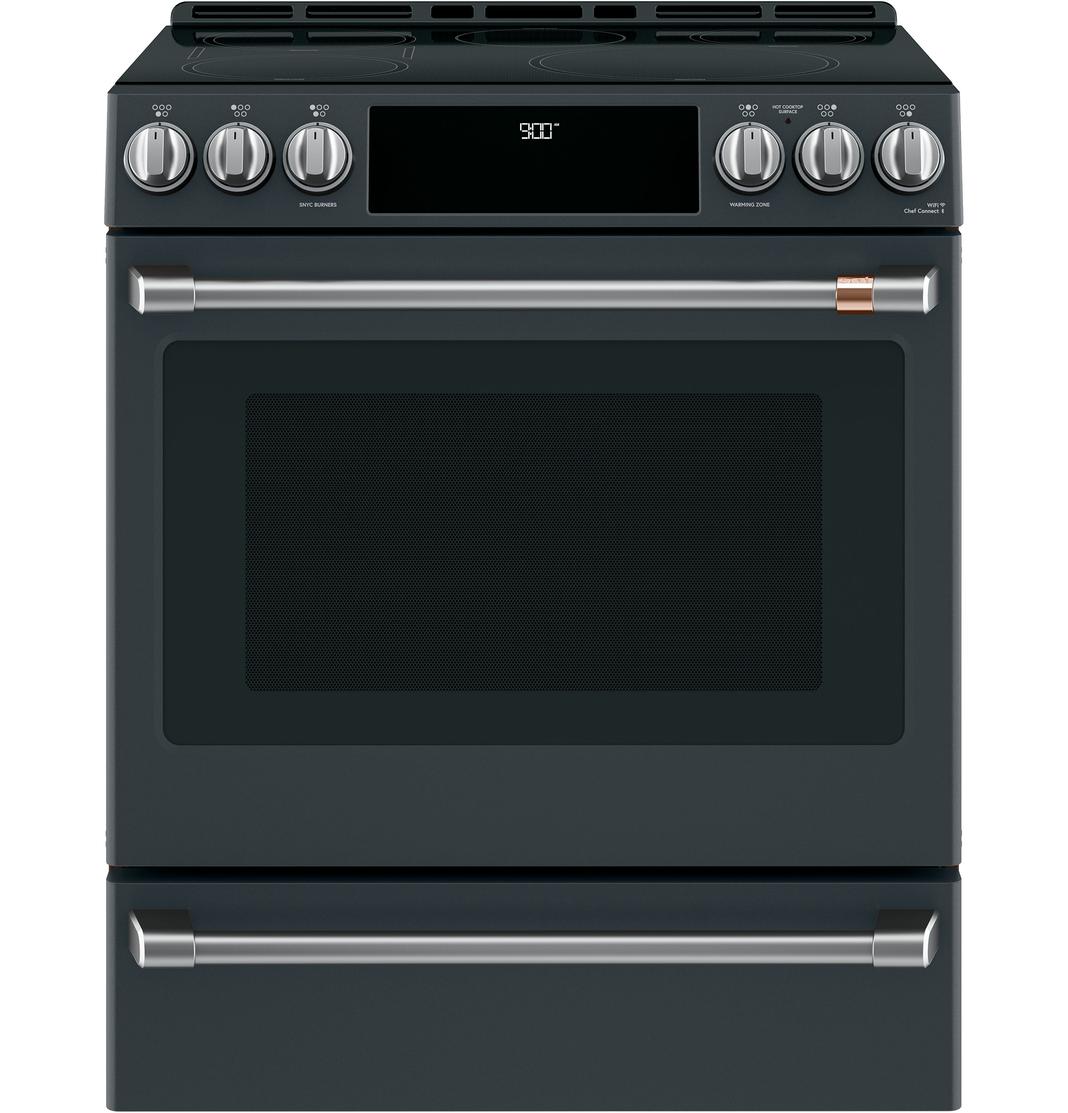 Café - 5.7 cu. ft Induction Range in Black - CCHS900P3MD1