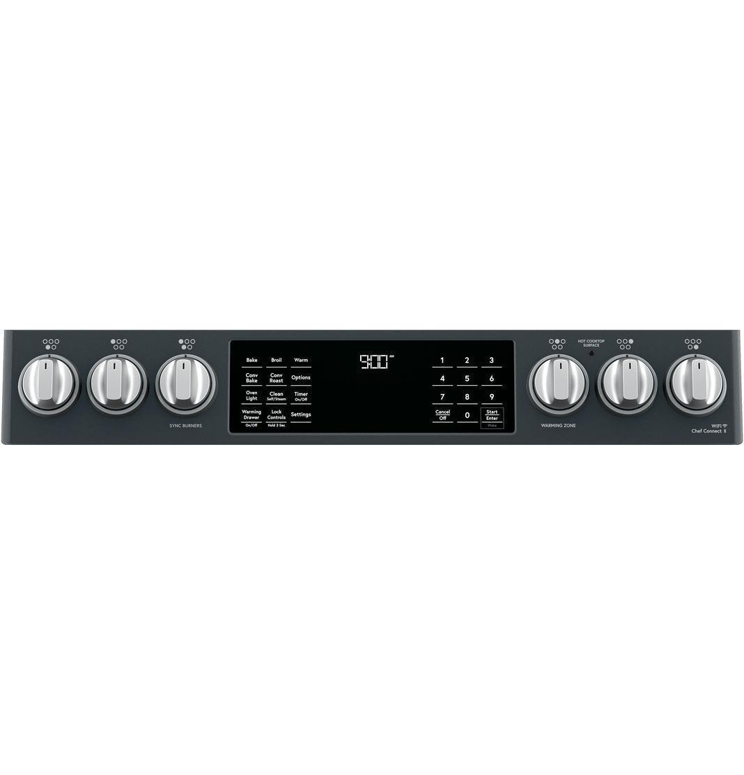 Café - 5.7 cu. ft Induction Range in Black - CCHS900P3MD1