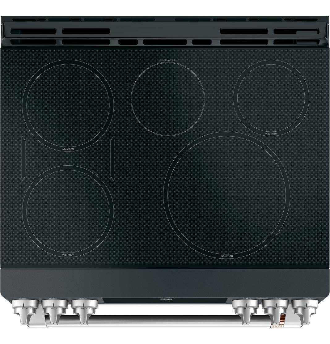 Café - 5.7 cu. ft Induction Range in Black - CCHS900P3MD1