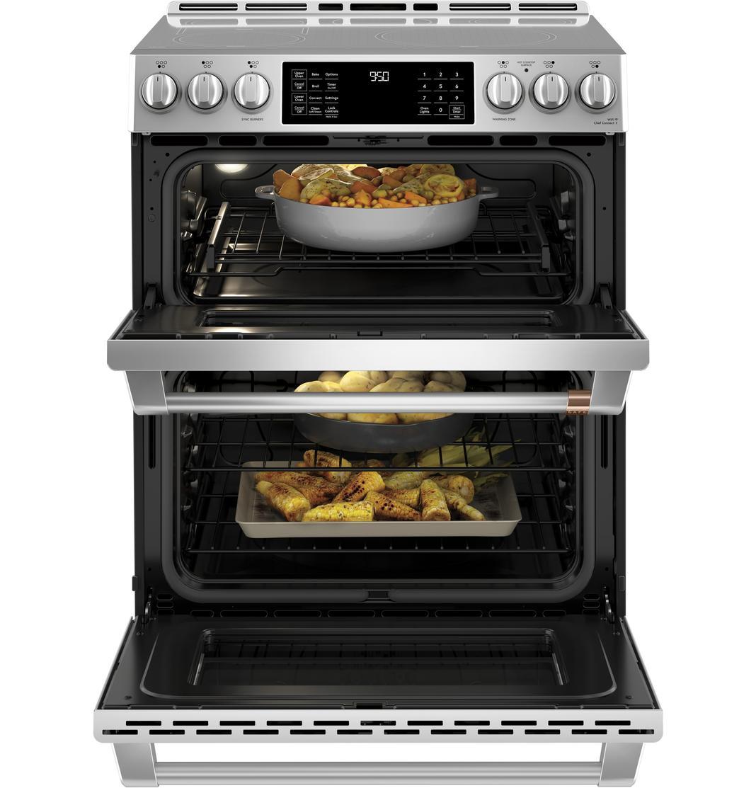 Café - 6.7 cu. ft Induction Range in Stainless - CCHS950P2MS1