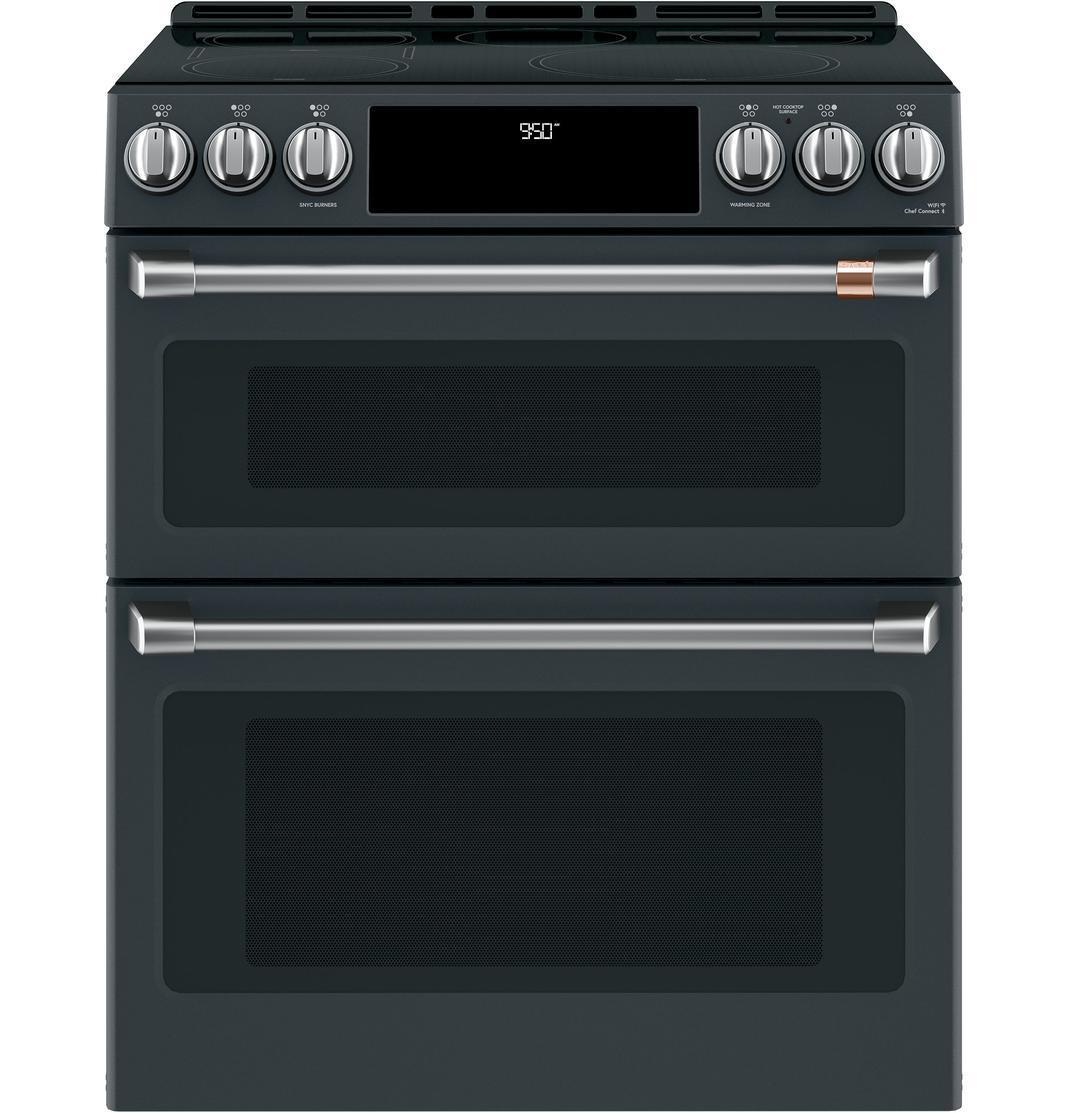Café - 6.7 cu. ft Induction Range in Black - CCHS950P3MD1