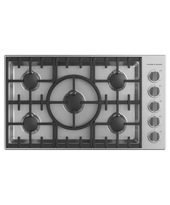 Fisher Paykel - 36 inch wide Gas Cooktop in Stainless - CDV3-365N