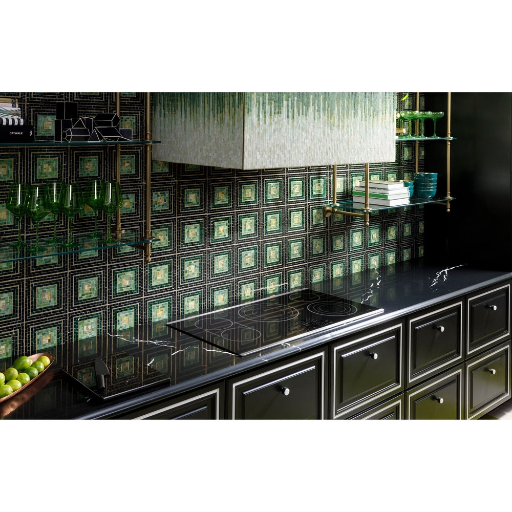 Cafe - 30 Inch Electric Cooktop in Black - CEP90301TBB