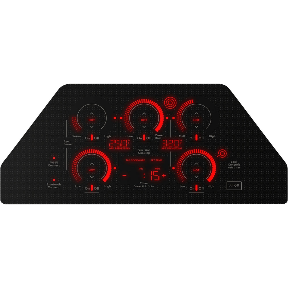 Cafe - 30 Inch Electric Cooktop in Black - CEP90301TBB
