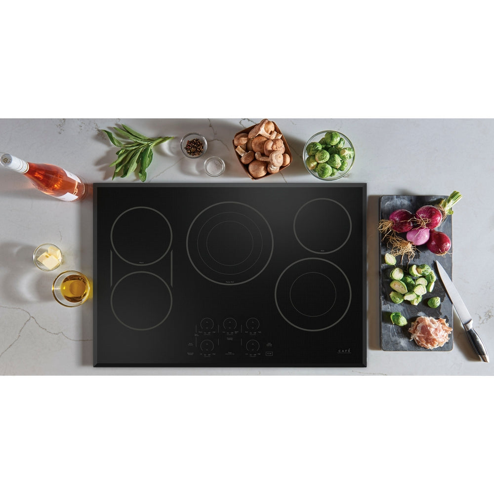 Cafe - 30 Inch Electric Cooktop in Black - CEP90301TBB