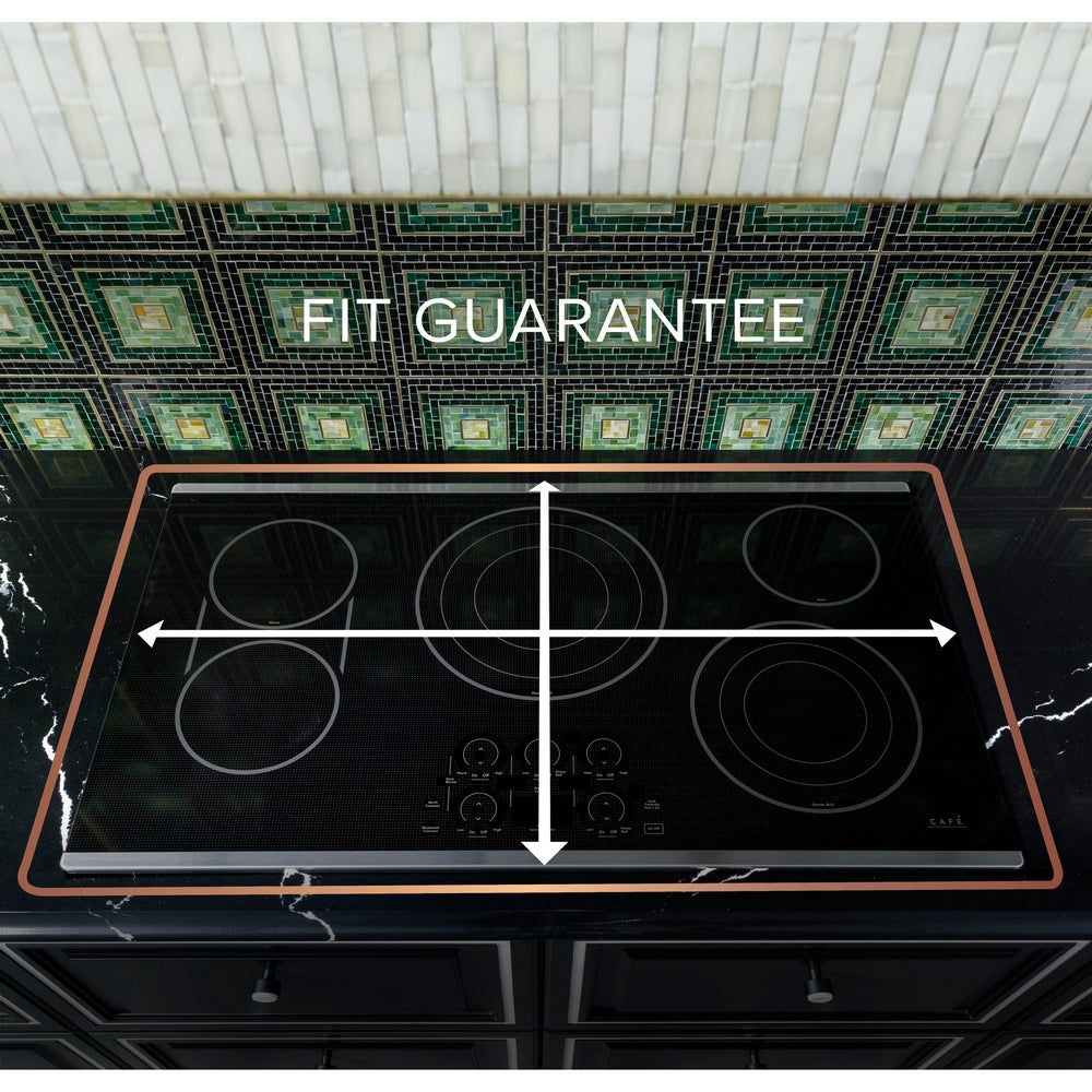 Cafe - 30 Inch Electric Cooktop in Black - CEP90301TBB