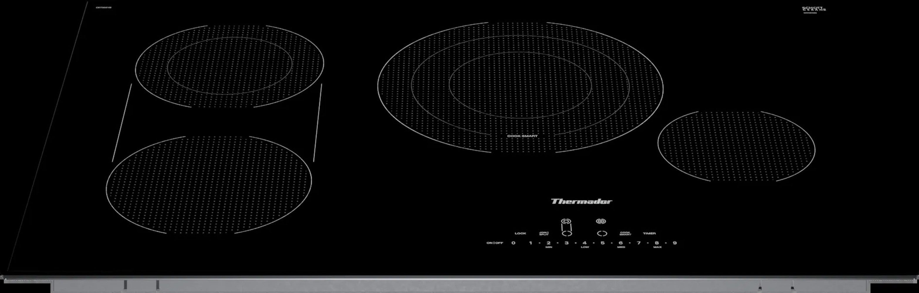Thermador - 31 Inch Electric Cooktop in Black - CET305YB