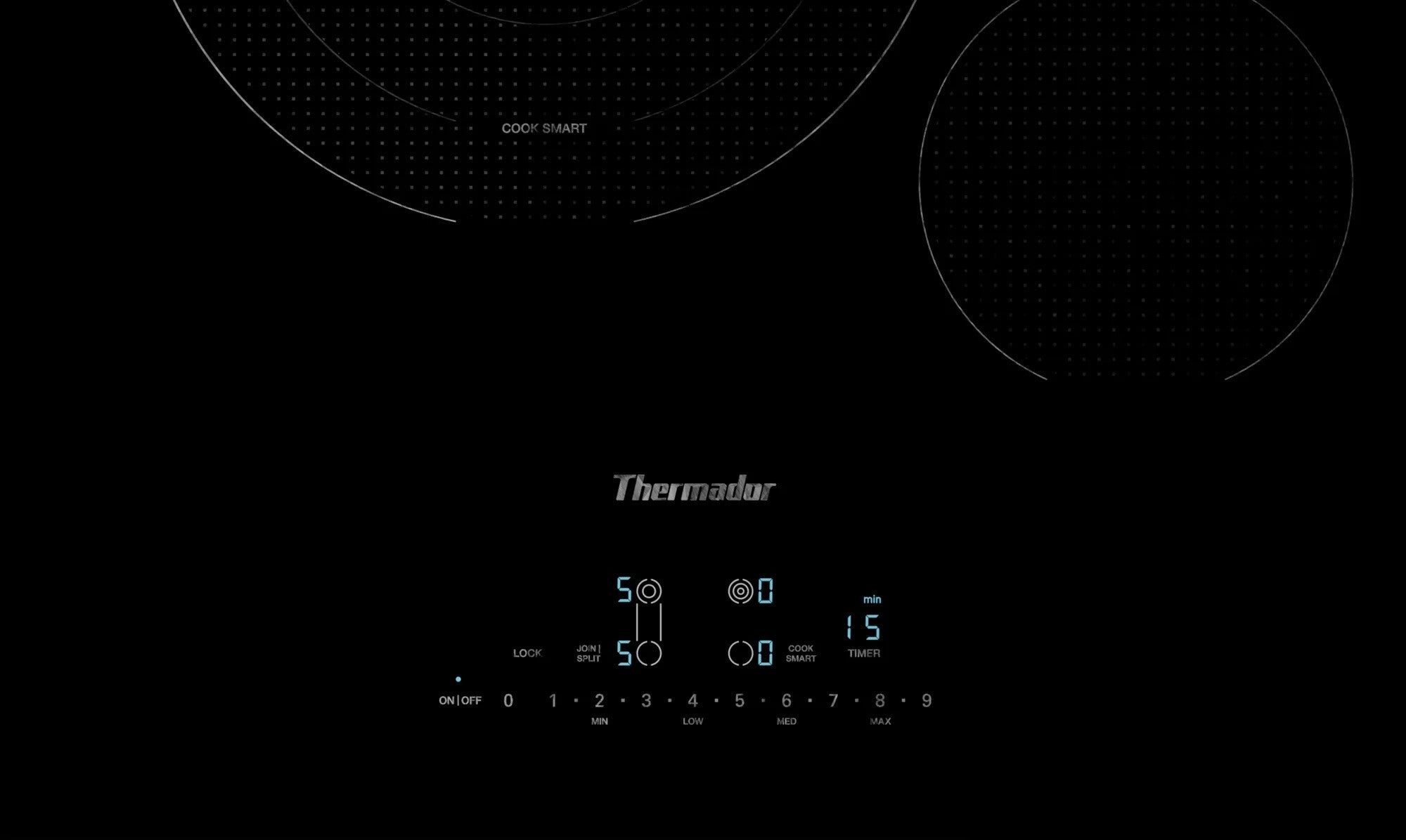 Thermador - 31 Inch Electric Cooktop in Black - CET305YB