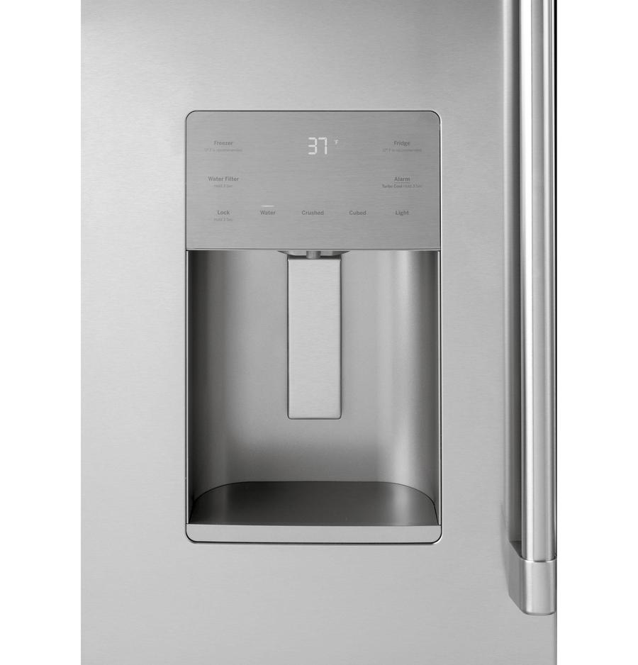 Café - 35.75 Inch 25.6 cu. ft French Door Refrigerator in Stainless - CFE26KP2NS1