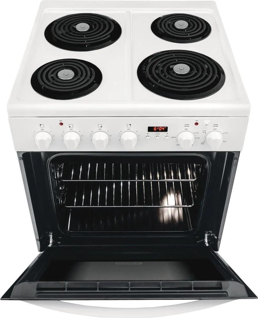 Frigidaire - 1.9 cu. ft Electric Range in White - CFEH2411UW