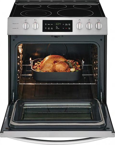 Frigidaire - 5 cu. ft Electric Range in Stainless - CFEH3054US