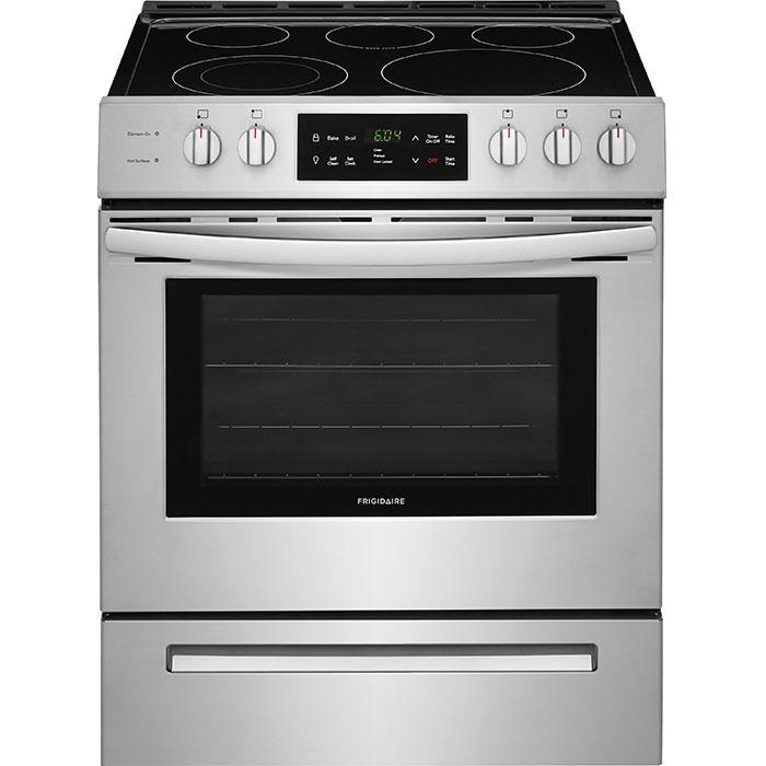 Frigidaire - 5 cu. ft Electric Range in Stainless - CFEH3054US