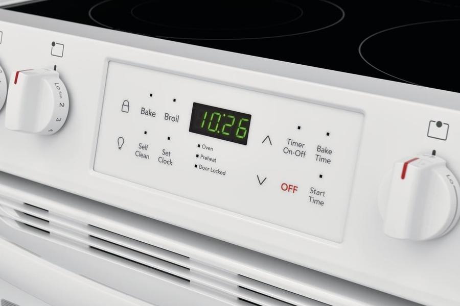 Frigidaire - 5 cu. ft Electric Range in White - CFEH3054UW