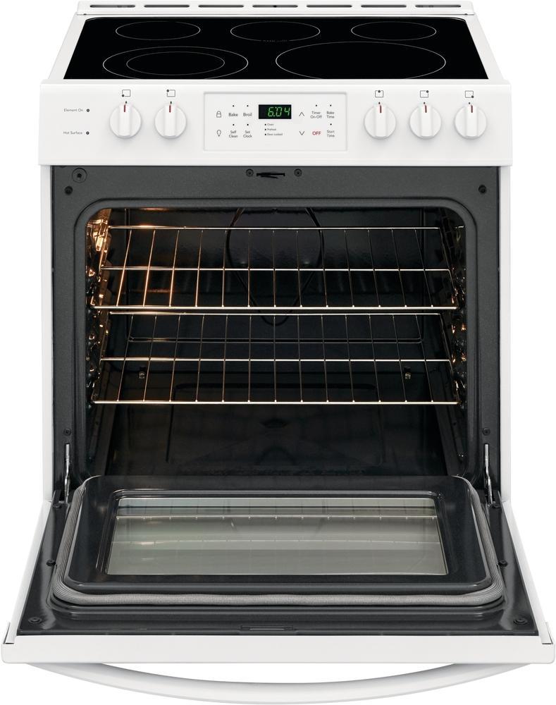 Frigidaire - 5 cu. ft Electric Range in White - CFEH3054UW