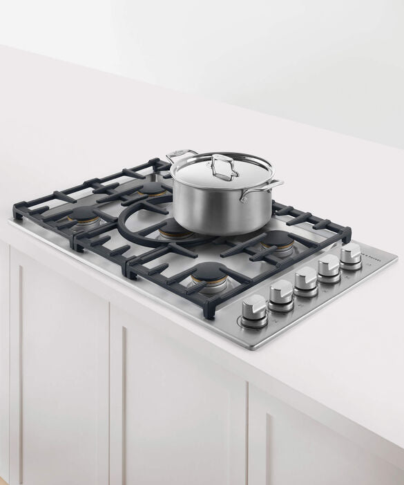 Fisher Paykel - 29.53125 inch wide Gas Cooktop in Stainless - CG305DNGX1