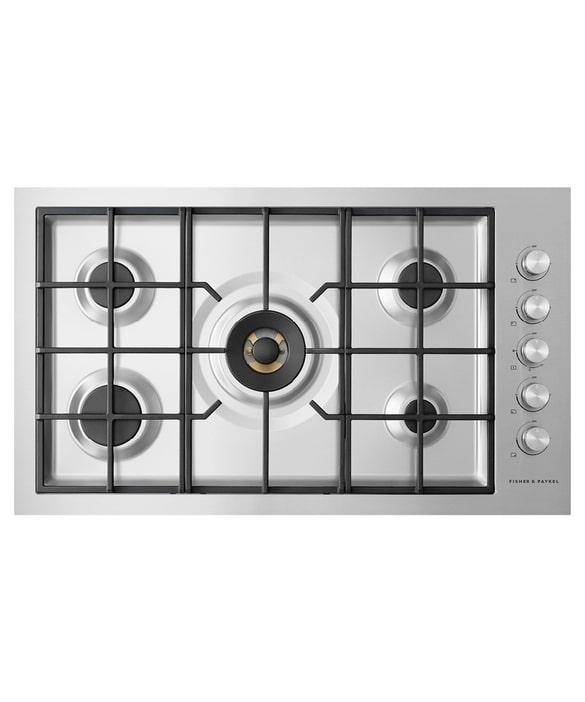 Fisher Paykel - 35.5 inch wide Gas Cooktop in Stainless - CG365DLPRX2 N