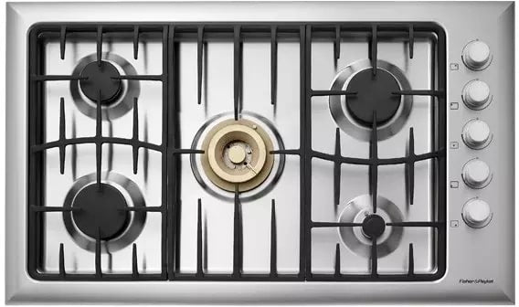 Fisher Paykel - 36 inch wide Gas Cooktop in Stainless - CG365DWACX1
